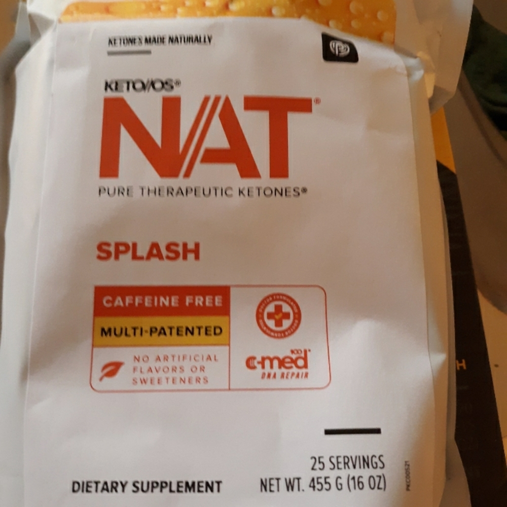 Pruvit Caffeine Free Splash Gusset Bag ketones